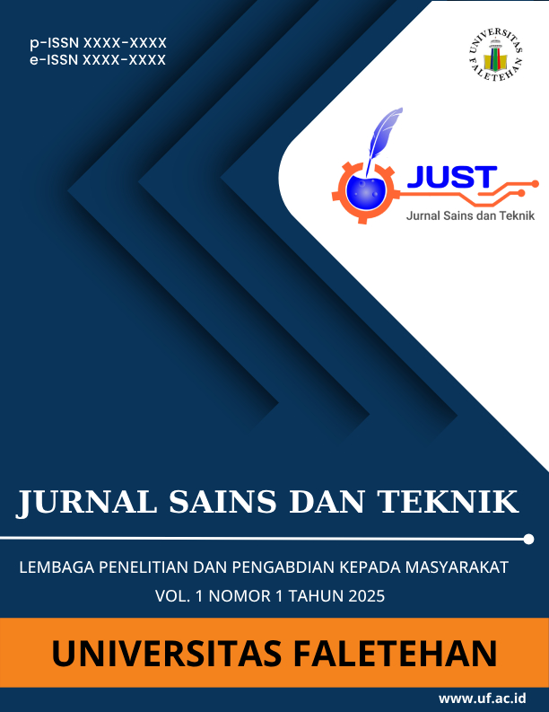 View Vol. 1 No. 1 (2025): JUST (Jurnal Sains dan Teknik)